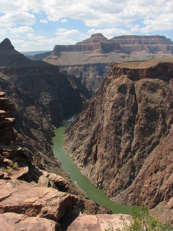 Grand Canyon - The River from Plateau Point